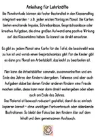 Vorschau - Arbeitsblätter - Monatsritual für die Klasse – 12 Impulse + Arbeitsblätter - Seite 1