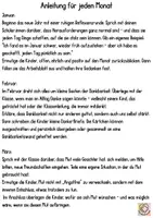 Vorschau - Arbeitsblätter - Monatsritual für die Klasse – 12 Impulse + Arbeitsblätter - Seite 2