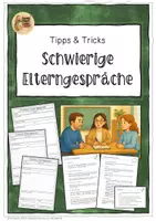 Vorschau - Anderer Materialtyp - Schwierige Elterngespräche meistern - Deckblatt