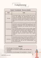 Vorschau - Stundenentwürfe - Was uns verbindet - Komplette Stunde + tabel. Verlauf, 5/6 - Seite 1