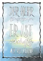 Vorschau - Mal- und Bastelvorlagen - Oster-Poster "der Herr ist auferstanden" - Seite 2