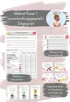 Vorschau - Arbeitsblätter - Material Lernentwicklungsgespräch Klasse 1 - Deckblatt