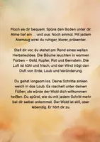 Vorschau - Text - Fantasiereise "Der goldene Pfad durch den Herbstwald" - Seite 1