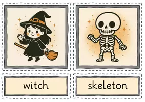 Vorschau - Arbeitsblätter - Halloween - Flashcards & Worksheets - Seite 2