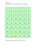 Vorschau - Spiele - Einmaleins Bingo - Seite 3