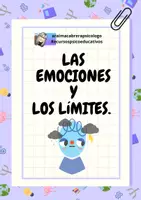 Vista previa - Hojas de trabajo - Las emociones y limites - Portada
