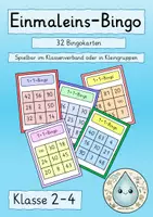 Vorschau - Spiele - Einmaleins Bingo - Deckblatt