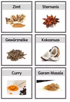Vorschau - Bildkarten - 24 Wort-Bildkarten Gewürze Gerüche - Seite 2