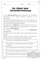 Vorschau - Arbeitsblätter - Arbeitsblatt: Gemeinderatssitzung - Seite 3