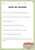 Vorschau - Arbeitsblätter - Arbeitsblatt: Ämter der Gemeinde - Seite 2