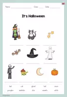 Vorschau - Arbeitsblätter - Arbeitsblatt: It's Halloween - Seite 1