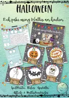 Vorschau - Spiele - Halloween Ech paken meng Wallis Wuertschatzspill - Deckblatt
