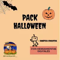 Vista previa - Juegos / Gamificación - Pack halloween con herramientas digitales +robótica educativa - Portada