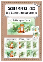 Vorschau - Poster - Schlamperfuchs für vergessene Hausaufgaben; Fuchsklasse - Deckblatt