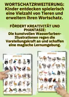 Vorschau - Poster - Zootiere Poster für Kita & Vorschule – 2 Lernposter mit 60 Tieren im Wasserfarbenstil (PDF) - Seite 3
