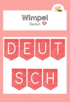 Vorschau - Poster - Materialpaket: Fächerwimpel - Seite 1