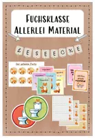 Vorschau - Poster - Materialpaket Allerlei für die Fuchsklasse (Wimpel, Namensschilder, Gruppentisch, Kloampel, geheimer Fuchs) - Deckblatt