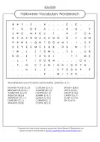 Vorschau - Arbeitsblätter - Halloween Vocabulary English - Seite 2
