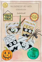 Vorschau - Arbeitsblätter - Halloweenbilder und Karten zum Drucken und Ausmalen - Deckblatt