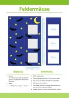 Vorschau - Mal- und Bastelvorlagen - Halloween: Foto-Lesezeichen - 4 bunte Halloweenmotive basteln - Seite 2