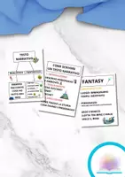 Vista previa - Refuerzo / NEE / Materiales de apoyo - Mappe del testo narrativo - Mapas de italiano sobre tipologías textuales - Portada