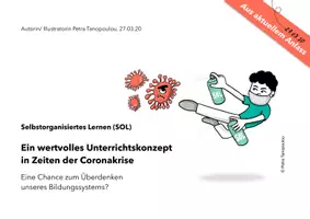 Vorschau - Fördermaterial/Inklusion - Selbstorganisiertes Lernen leicht erklärt! (Inkl. Sketchnotes als Cliparts) - Seite 1