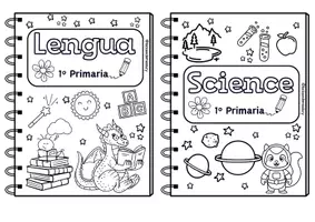 Vista previa - Tarjetas / Manipulativos - Etiquetas y Portadas libretas - página 2
