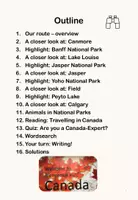 Vorschau - Arbeitsblätter - Roadtrip Canada - Exploring Canada (Vorbereitung ZP10) - Seite 1