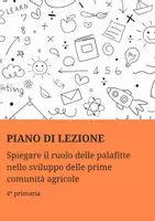 anteprima - Piani di lezione - PL ruolo palafitte nello sviluppo delle comunità agricole - Pagina di copertina