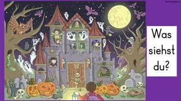 Vorschau - Fördermaterial/Inklusion - Bildergeschichte | Halloween | Digitale Tafelbilder - Seite 2