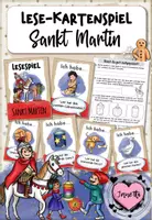 Vorschau - Spiele - Sankt Martin | Lesespiel: Ich habe... Wer hat...? | Grundschule - Deckblatt
