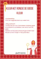 Voorbeeld - kleur of teken wat je hoort thema sinterklaas - Pagina 2