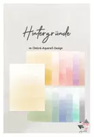Vorschau - selbst erstellte Cliparts/Grafiken - Wasserfarben-Hintergründe im Ombré-Stil - Deckblatt
