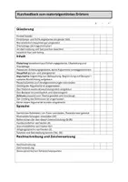 Vorschau - Prüfungsvorbereitung - Feedbackbogen für Übungsaufsätze: Materialgesetützte Erörterung Deutsch, Kl. 9 und 10 - Seite 2