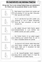 Vorschau - Arbeitsblätter - Sankt Martin | Arbeitsblätter & Leporello - Seite 1