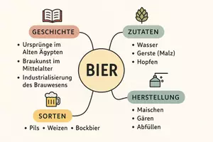 Vorschau - Arbeitsblätter - Arbeitsblatt "Bier" + Onlineübung & MP3 + Mindmap + Infografiken - Seite 3