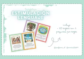 Vista previa - Otros - Tarjetas de estimulación del lenguaje oral - página 1