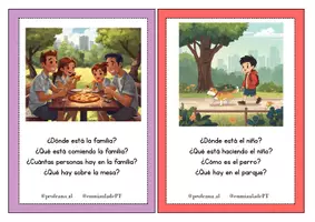 Vista previa - Otros - Tarjetas de estimulación del lenguaje oral - Portada