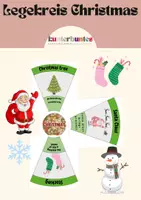Vorschau - Arbeitsblätter - Christmas Legekreis / Weihnachtslegekreis - Deckblatt