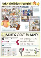 Vorschau - Mal- und Bastelvorlagen - Halloween Häuser - Windlicht basteln / LED Kerzen - Seite 1