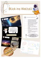 Vorschau - Stundenentwürfe - Blick ins Weltall - Deckblatt