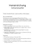 Vorschau - Arbeitsblätter - Herbst Schatzsuche - Rallye in der Natur - Seite 1
