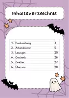 Vorschau - Arbeitsblätter - Lesen & Malen - Halloween (Leseförderung Grundschule) - Seite 1