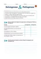Vorschau - Arbeitsblätter - Salutogenese und Pathogenese ABs mit Lösung - Deckblatt