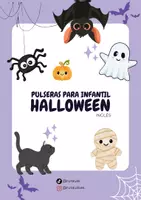 Vista previa - Manualidades / Dibujos para colorear - Pulseras de Halloween para Infantil (inglés) - Portada
