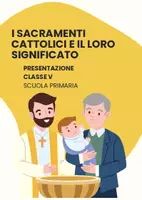 anteprima - Presentazioni / Lavagne - I sette sacramenti e il loro significato - Pagina di copertina