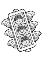 Vorschau - Arbeitsblätter - Mandalas Thema Polizei - Grundschule - Bastelvorlagen - Seite 1