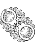 Vorschau - Arbeitsblätter - Mandalas Thema Polizei - Grundschule - Bastelvorlagen - Seite 3