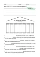Vorschau - Arbeitsblätter - Resilienz - AB mit Lösungen und Fallbeispielen - Deckblatt