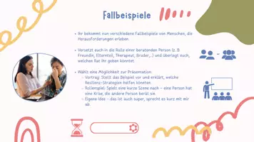 Vorschau - Arbeitsblätter - Resilienz - AB mit Lösungen und Fallbeispielen - Seite 2